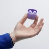 Bluetooth sztereó fülhallgató, v5.3, TWS, töltőtok, Blue Star TWS FI7, lila