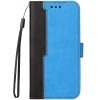 Xiaomi 15 Pro, Oldalra nyíló tok, stand, kártyatartóval, kézpánttal, Wooze Colour Wallet, kék