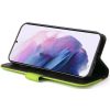 Xiaomi 15, Oldalra nyíló tok, stand, kártyatartóval, kézpánttal, Wooze Colour Wallet, zöld