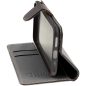 OnePlus 13, Oldalra nyíló tok, stand, kártyatartóval, csatos, Tactical Field Notes, fekete