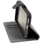 Motorola Moto G15, Oldalra nyíló tok, stand, kártyatartóval, csatos, Tactical Field Notes, sötétkék