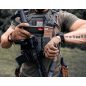Apple iPhone 16e, Műanyag hátlap védőtok, közepesen ütésálló, aramidszállal, Magsafe töltővel kompatibilis, karbon minta, Tactical MagForce Aramid, fekete