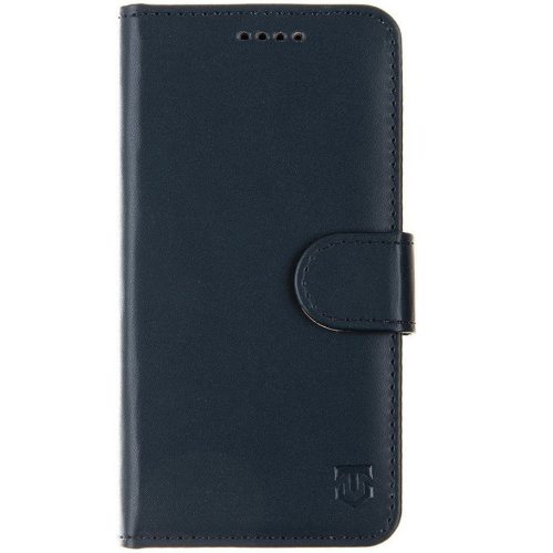 Google Pixel 9a, Oldalra nyíló tok, stand, kártyatartóval, csatos, Tactical Field Notes, sötétkék
