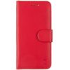 Google Pixel 9a, Oldalra nyíló tok, stand, kártyatartóval, csatos, Tactical Field Notes, piros