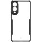 Samsung Galaxy S25 Edge SM-S937, Szilikon tok, közepesen ütésálló, légpárnás sarok, Tactical Quantum Stealth, átlátszó/fekete