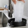 Automata pohár- és üvegmosó és öblítő szett, nagynyomású fúvókával, rugalmas csatlakozóval, Wooze Glass Washer, fekete