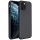 Huawei Honor 400 Lite, Szilikon tok, Wooze Liquid Silica Gel, fekete