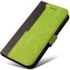Huawei Honor 400 (Global), Oldalra nyíló tok, stand, kártyatartóval, kézpánttal, Wooze Colour Wallet, zöld