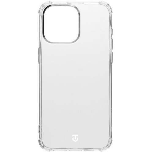Apple iPhone 15 Pro Max, Szilikon tok, légpárnás sarok, Tactical TPU Plyo, átlátszó