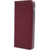 Oppo Reno13 Pro, Oldalra nyíló tok, stand, Magnet Book, bordó