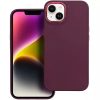 Motorola Moto G84, Szilikon tok, közepesen ütésálló, fémhatású kamera keret, Frame Case, lila