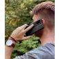 Motorola Edge 40 Neo, Oldalra nyíló tok, stand, mágnes csattal, TP Wallett, fekete