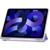 Apple iPad Air (2020 / 2022) / iPad Air 11 (2024 / 2025), mappa tok, közepesen ütésálló, érintőceruza tartó, érintőceruza nélkül, Smart Case, TP SC Pen Holder, lila