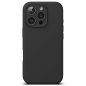 Apple iPhone 16 Pro Max, Szilikon tok, mikrofiber belső, közepesen ütésálló, Magsafe kompatibilis, Ringke Silicone Magnetic, fekete