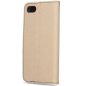 Apple iPhone 16 Pro Max, Oldalra nyíló tok, stand, Fancy Book, arany/fekete