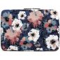 Laptop táska, 13 - 14" készülékhez, kamélia minta, CanvasLife Sleeve, kék