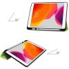 Samsung Galaxy Tab S9 FE Plus (12.4) SM-X610 / X616B, mappa tok, érintőceruza tartó, érintőceruza nélkül, Trifold, Wooze Trifold Pencil Holder, sötétkék