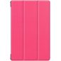 Xiaomi Pad 6 (11.0) / Pad 6 Pro (11.0), mappa tok, érintőceruza tartó, érintőceruza nélkül, Trifold, Wooze Trifold Pencil Holder, magenta