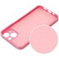 Xiaomi Redmi 13C 4G / Redmi 13C 5G / Poco C65, Szilikon tok, 2 mm vastag, csillogó hátlap, rózsaszín