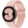 Samsung Galaxy Watch 4 / 5 / 5 Pro / 6 / 7 / FE (40 / 44 / 45mm) / Watch 4 Classic / 6 Classic (42 / 43 / 46mm), szilikon pótszíj, állítható, TP IconBand, rózsaszín