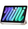 Apple iPad Mini (2021 / 2024) (8.3), mappa tok, közepesen ütésálló, érintőceruza tartó, érintőceruza nélkül, Smart Case, TP SC Pen Holder, bézs